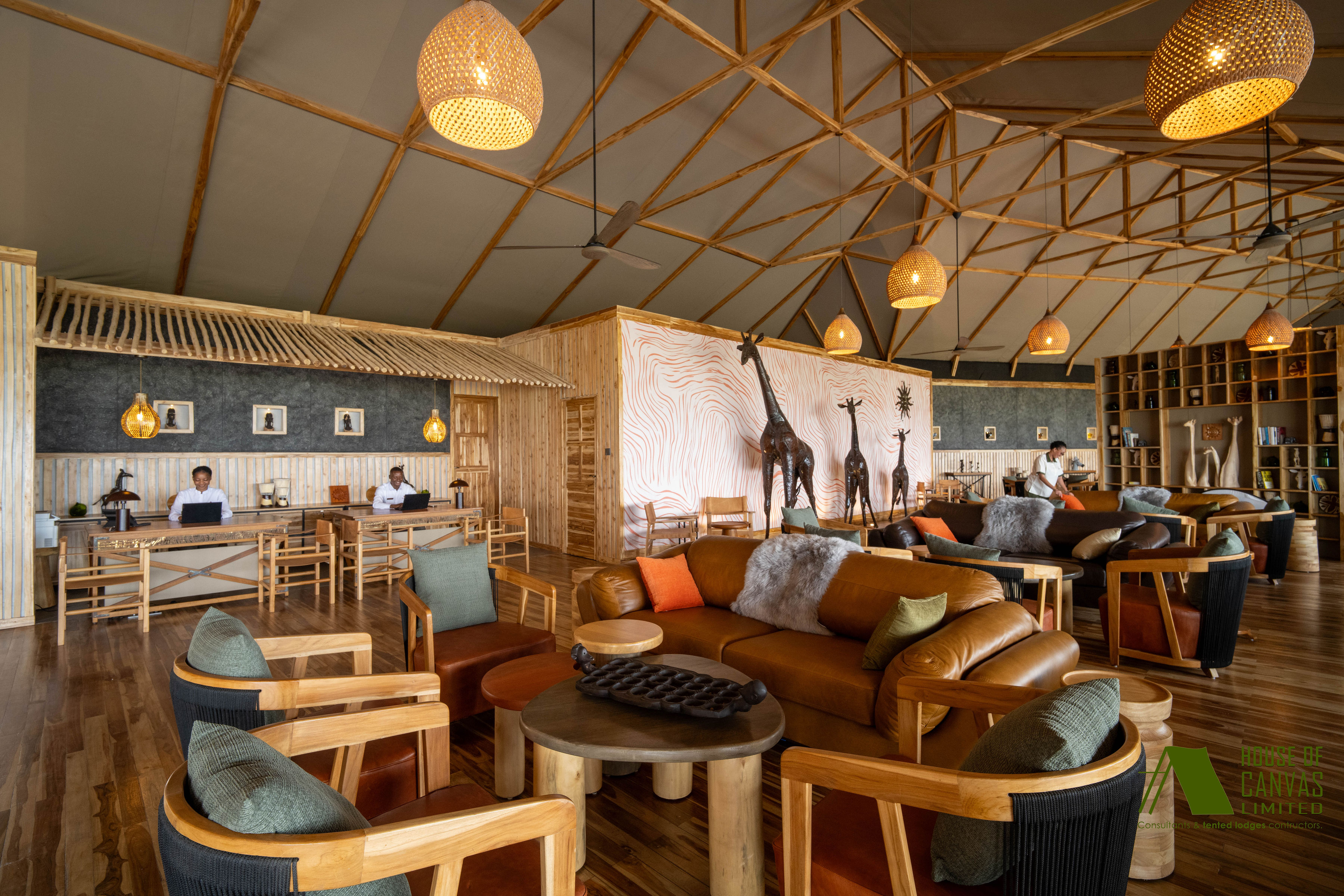 Safari experience with stunning natural backdrop