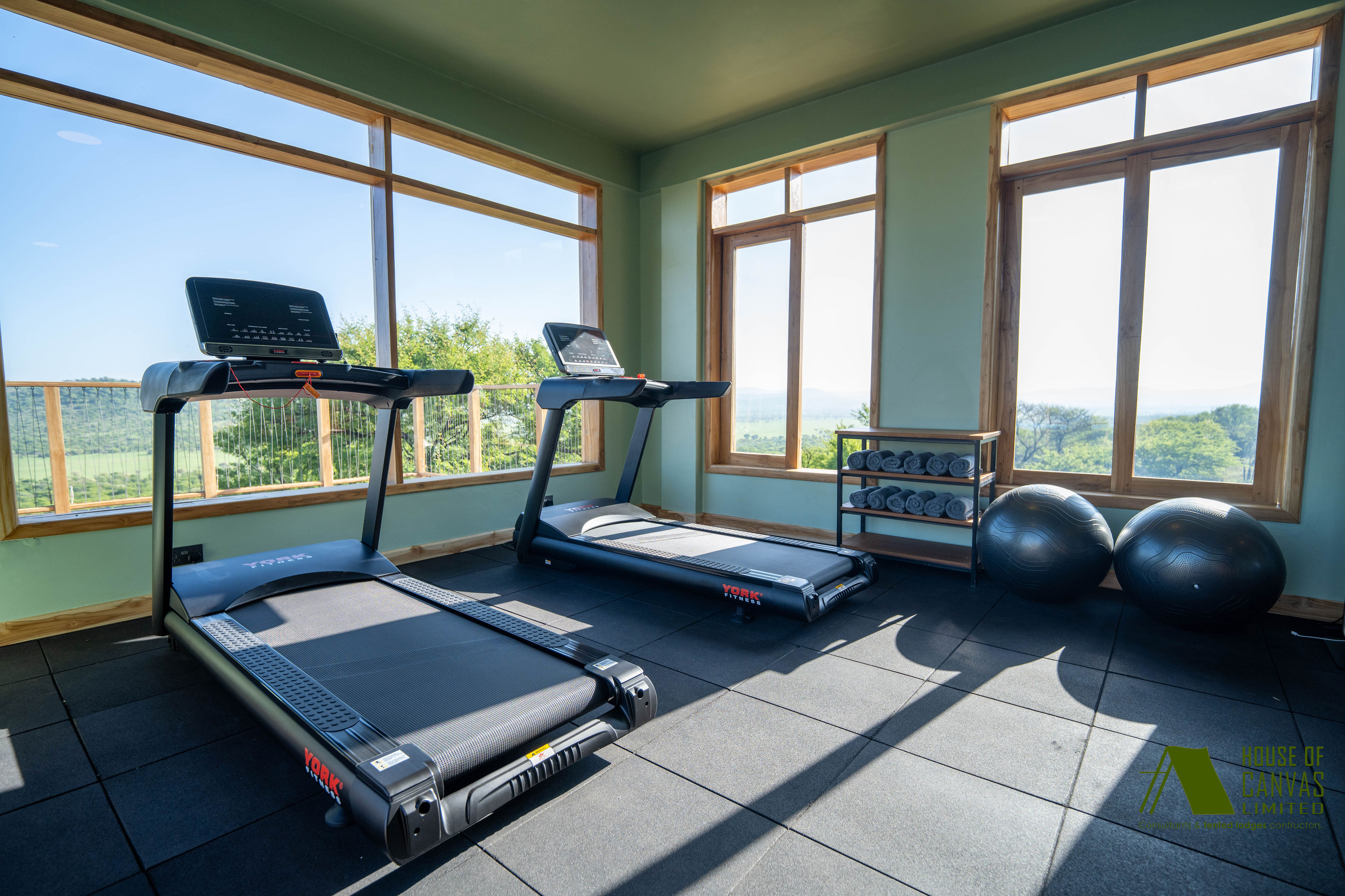 Luxury accommodation in natural setting