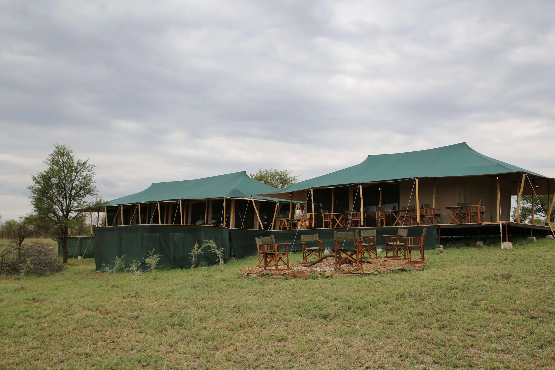 Safari tent complex